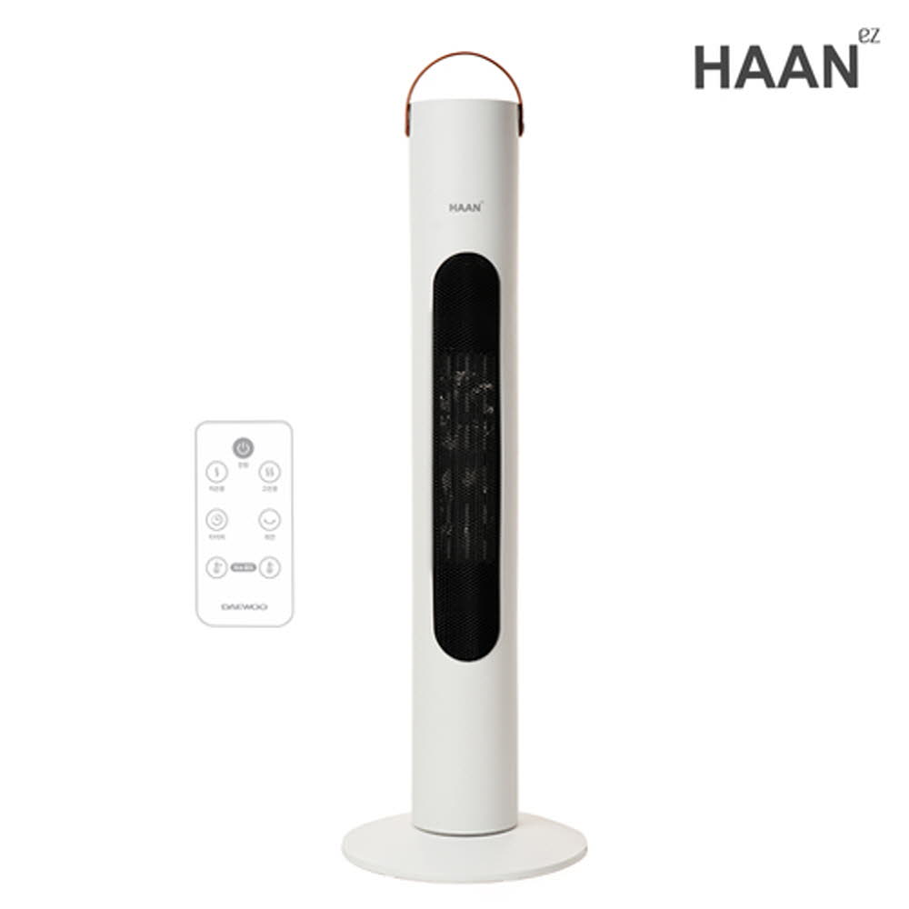 한경희 저소음 그래핀 타워형 리모컨 PTC 온풍기 HA-22000FA