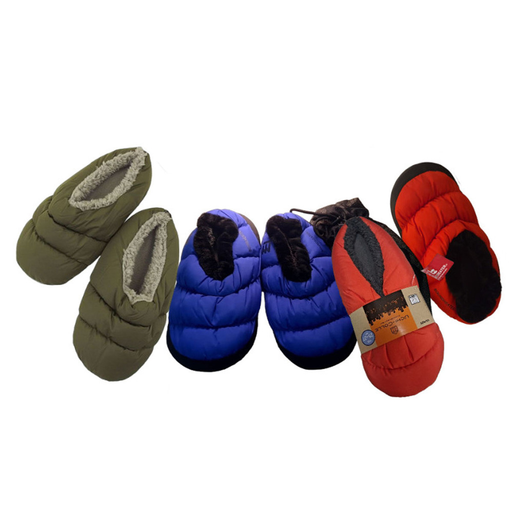 [군제] 130년 전통 브랜드 룸 슈즈 숏 롱 방한 실내화 1세트 (4종 택1)