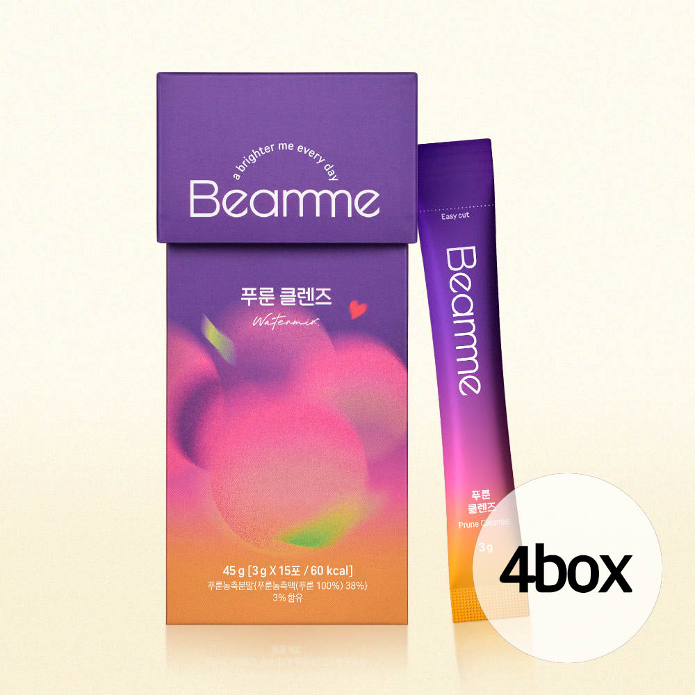 빔미 푸룬클렌즈 (3g x 60포)/4BOX