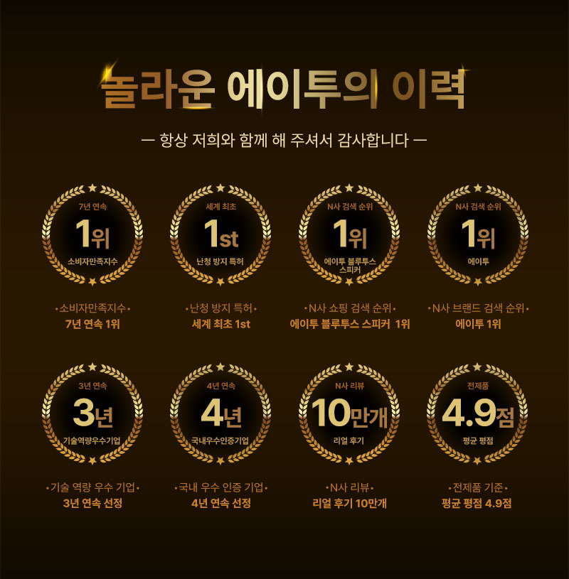 [에이투] 본네온 초경량 LED 골전도 블루투스 이어폰 MP3 탑재 완전방수 IPX7 BONE NEON 상세 2