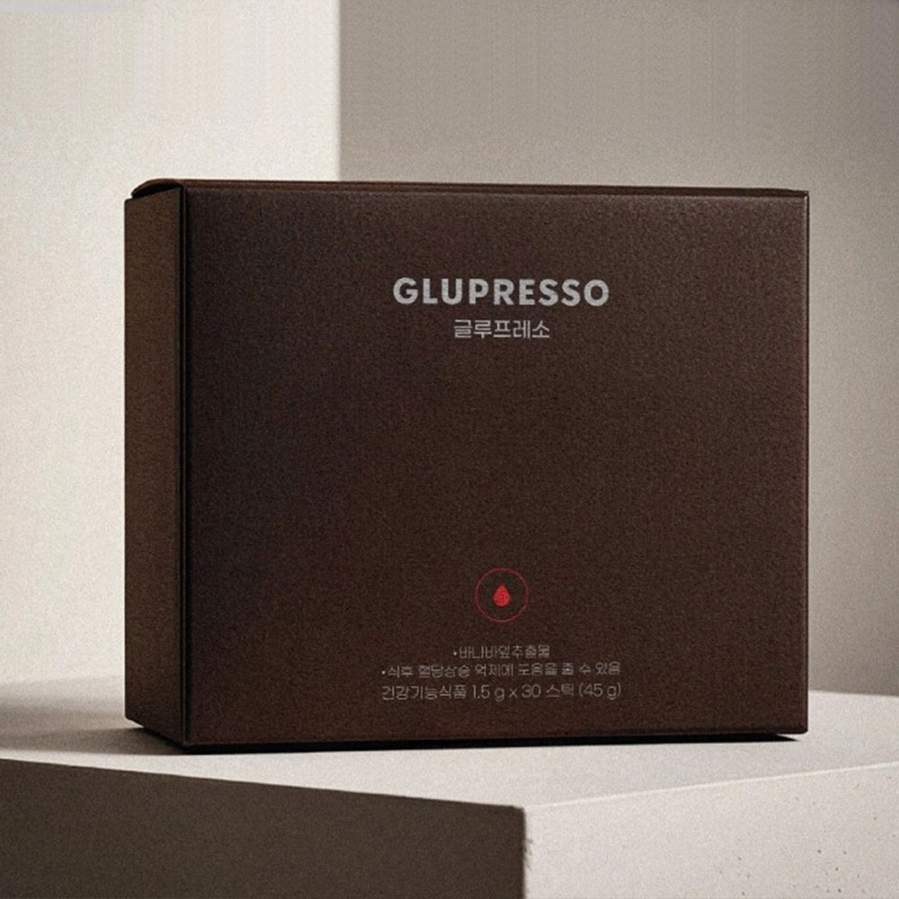 글루프레소 혈당케어 커피 1박스(1.5g x 30포)