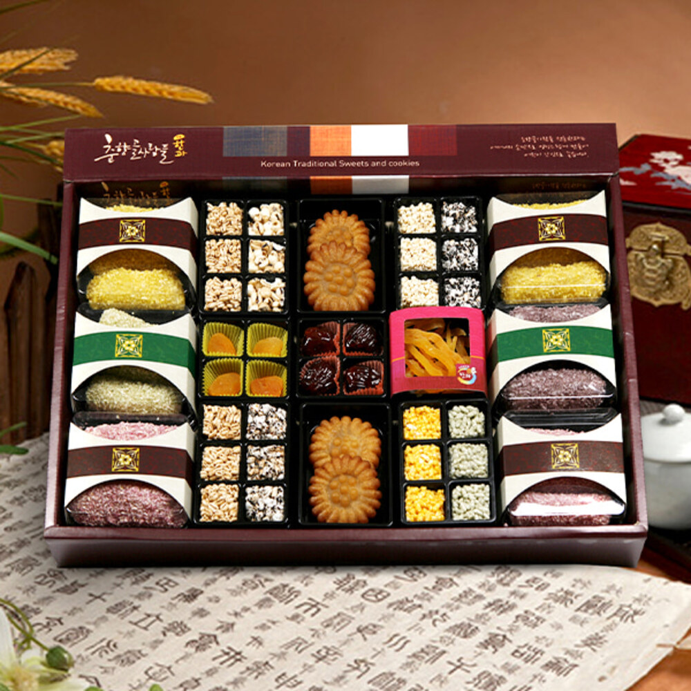 [춘향남원] 전통한과 연풍연가/보자기포장