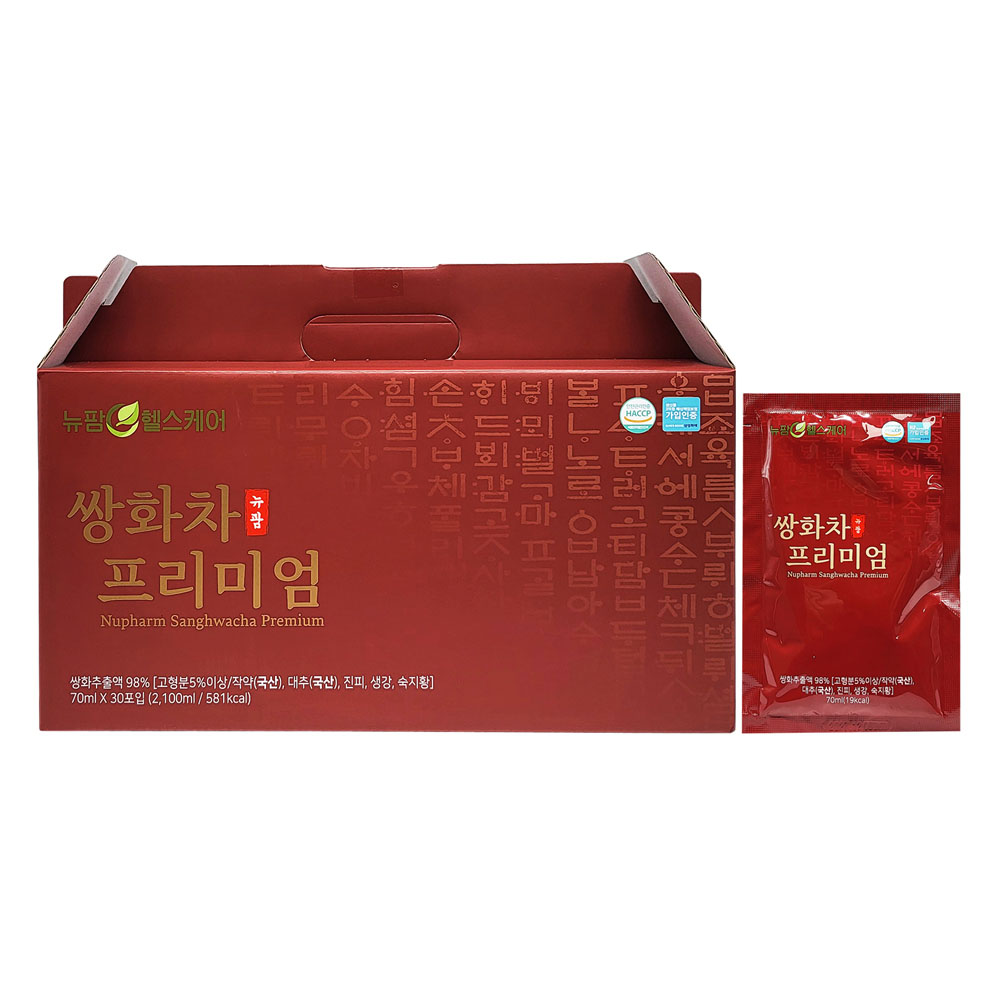 [뉴팜] 쌍화차 프리미엄 70ml x 30포