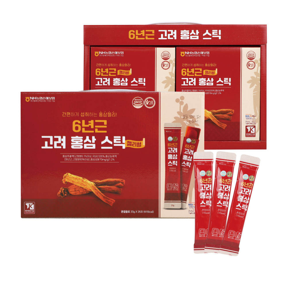 6년근 고려 홍삼스틱