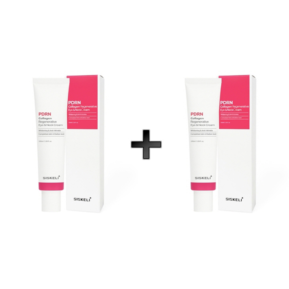[시스켈리] 1+1 PDRN 콜라겐 리제너리티브 아이 앤 넥 크림 100ml