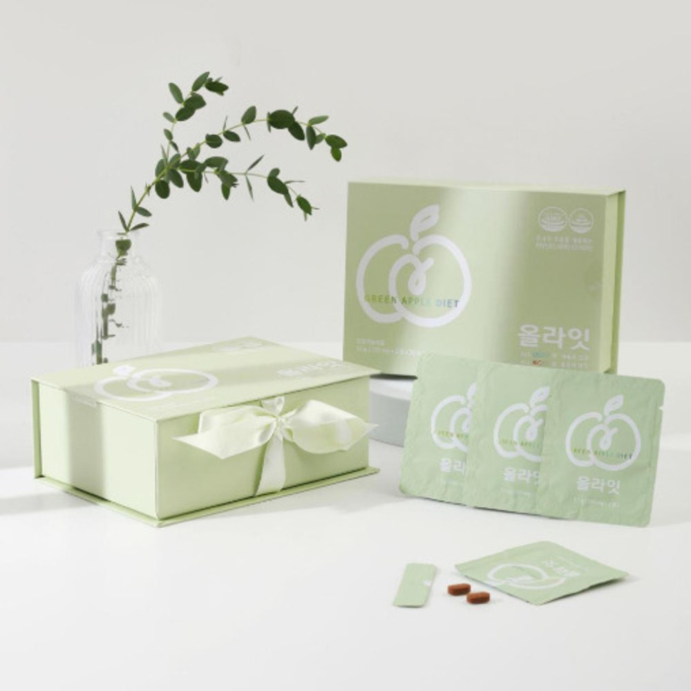 [봄맞이한정특가]올라잇 다이어트 그린 30포(550mg x 2정 x 30포)