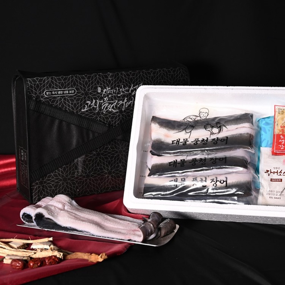 [청년농가] 고창 토종 자포니카 풍천 민물장어 선물세트 1kg 2호
