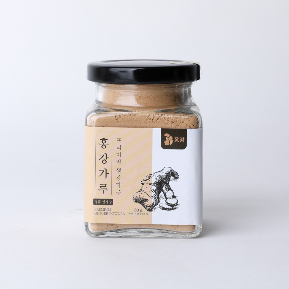 홍강가루 80g / 국내산 안동 최상위 생강
