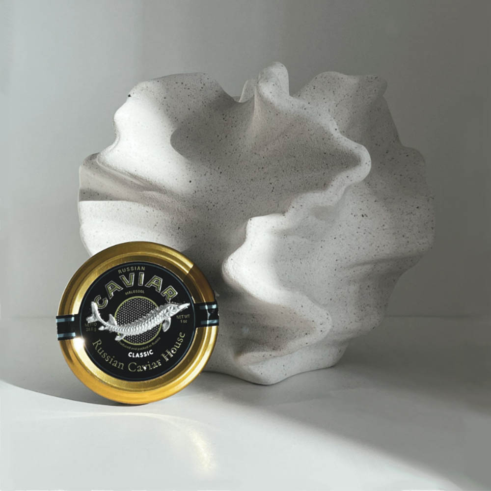 [러시안캐비어하우스] 바에리 클래식 시베리안 철갑상어알 28.6g (캐비어만, 상품박스x 자개스푼x)