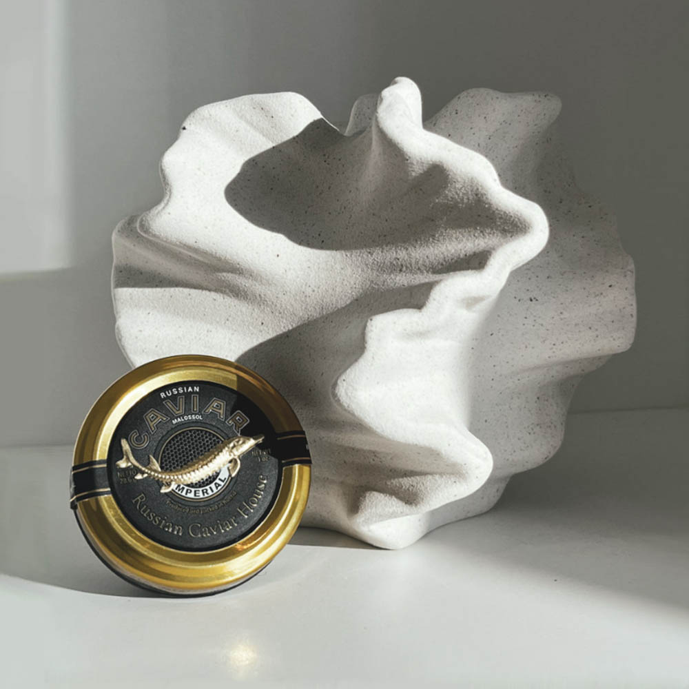 [러시안캐비어하우스] 바에리 임페리얼 시베리안 철갑상어알 28.6g (캐비어만, 상품박스x 자개스푼x)