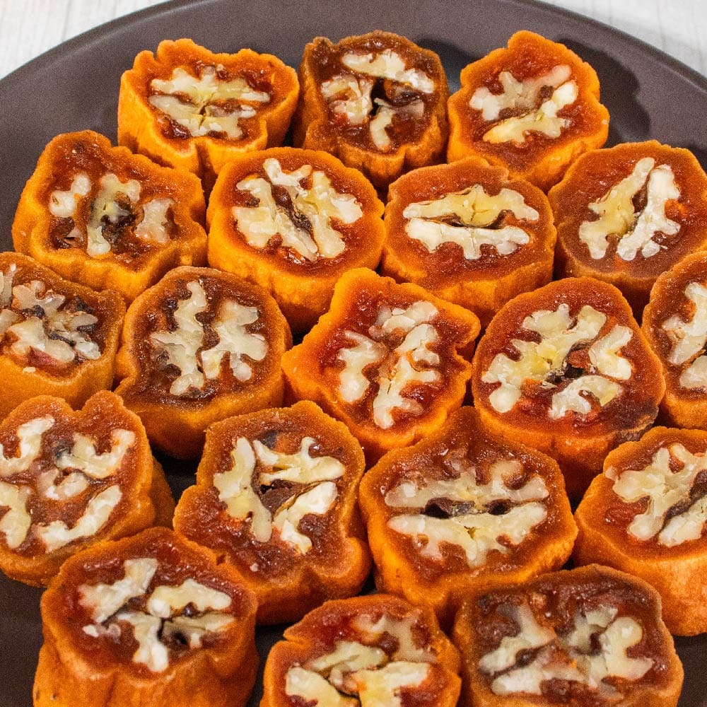 감사한 마음을 전할 때, 달콤쫀득한 곶감호두말이세트 20입(황금보자기 증정)