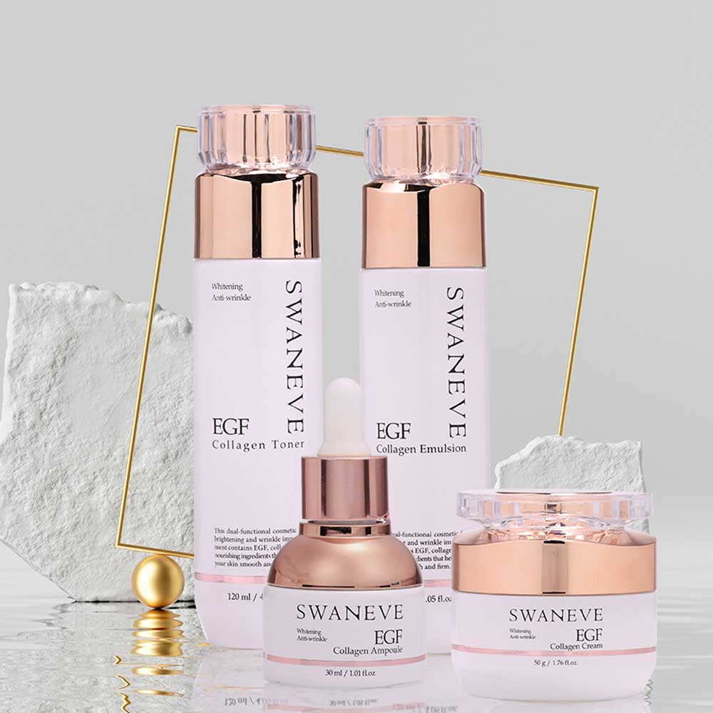 스와니브 EGF 콜라겐 기초 4종 세트