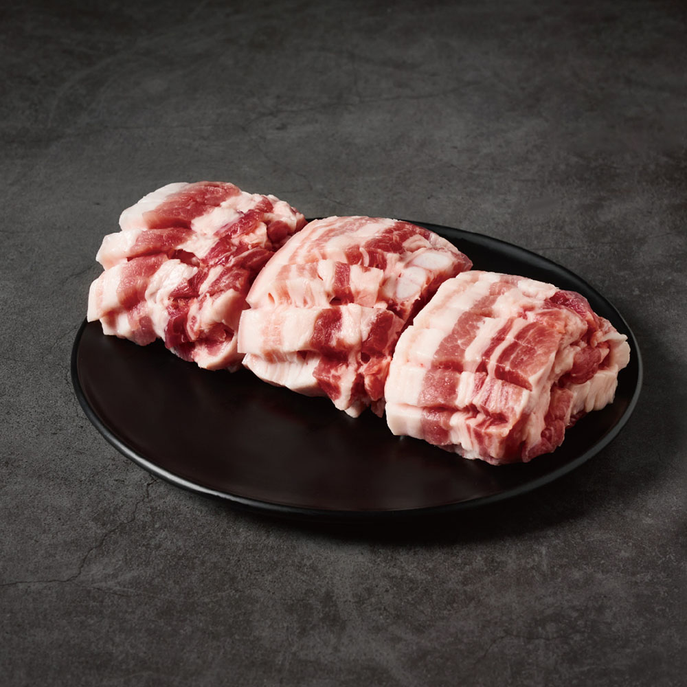 [국민쿡] 한돈 벌집 생삼겹살 구이용 300g