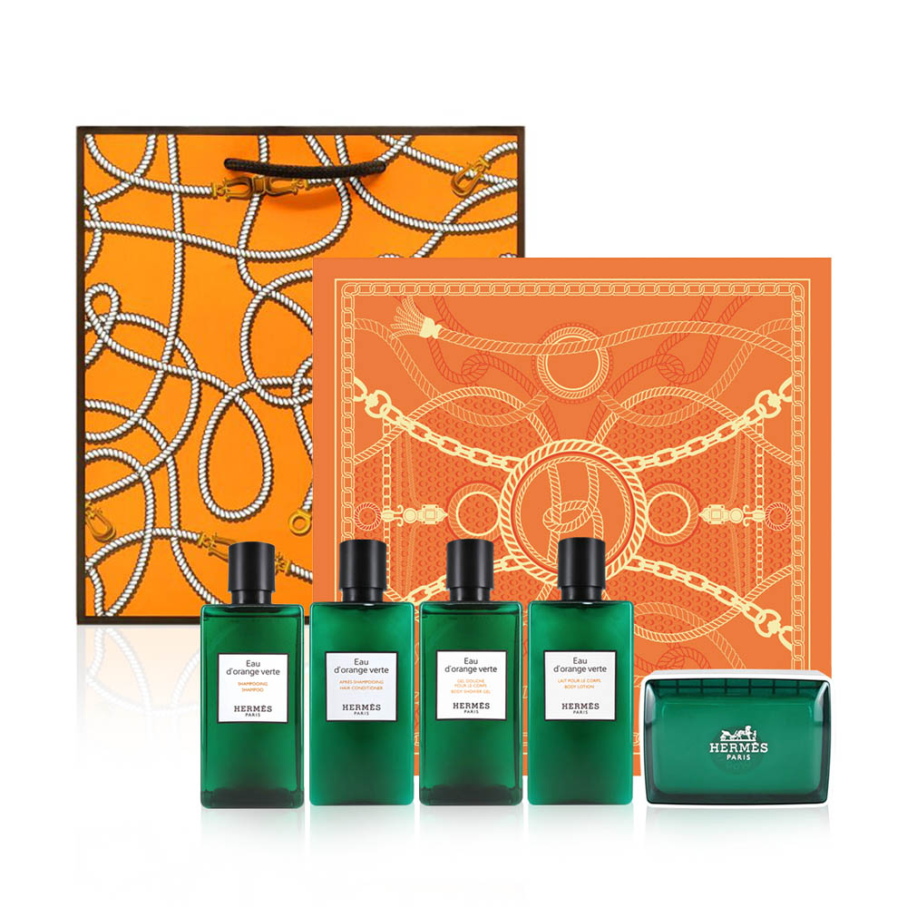 [에르메스] 오도렌지 베르테 헤어&바디 5종세트 (전용쇼핑백포함)_C-H-006