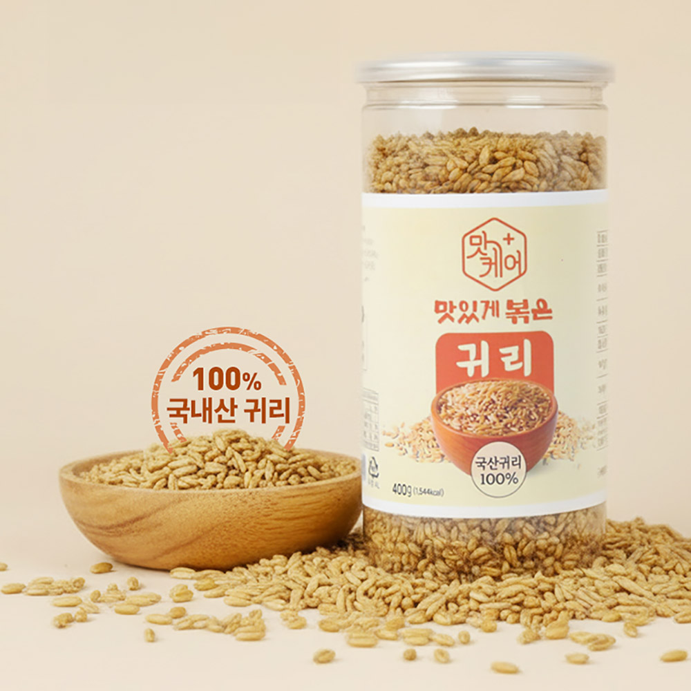 [횡성굼벵이마을] 맛있게 볶은 귀리 400g