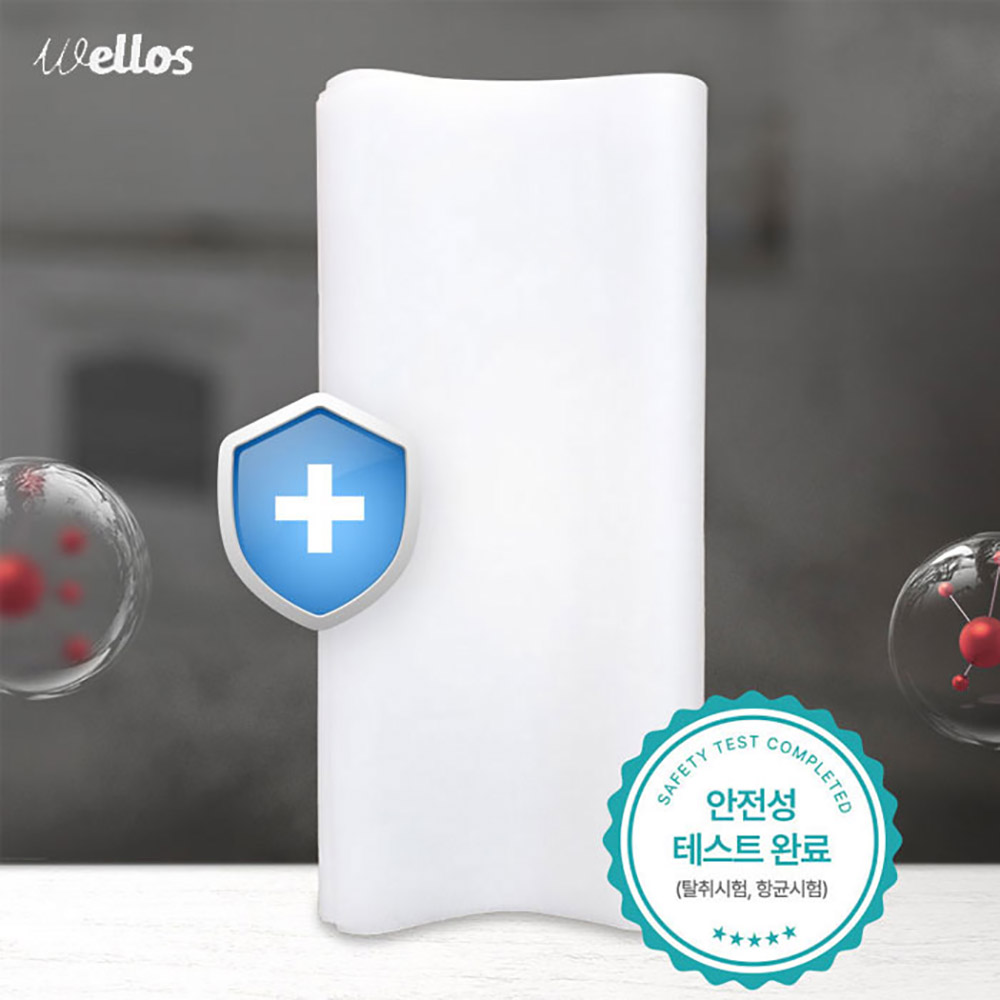 [웰로스] 냉장고 항균 탈취 올인원 패드 10매