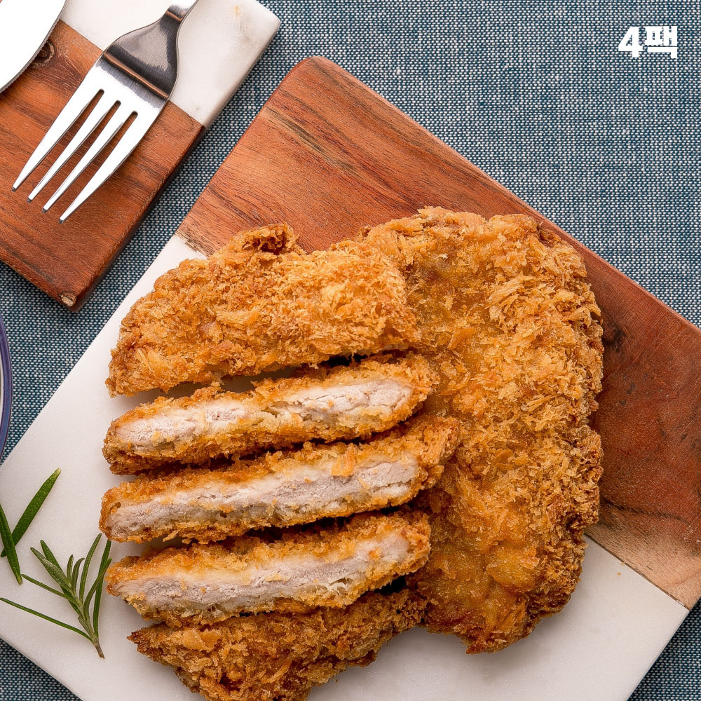 갓 튀긴 수제 통등심돈까스 140g 4팩