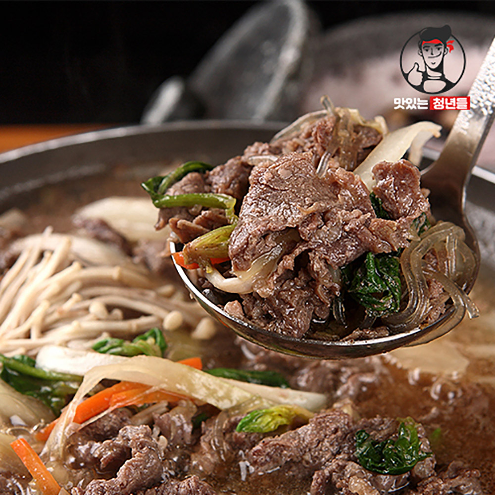 [맛있는청년들] 서서갈비 단짠 양념 소불고기 1.2kg(400gx3팩) 외 4종