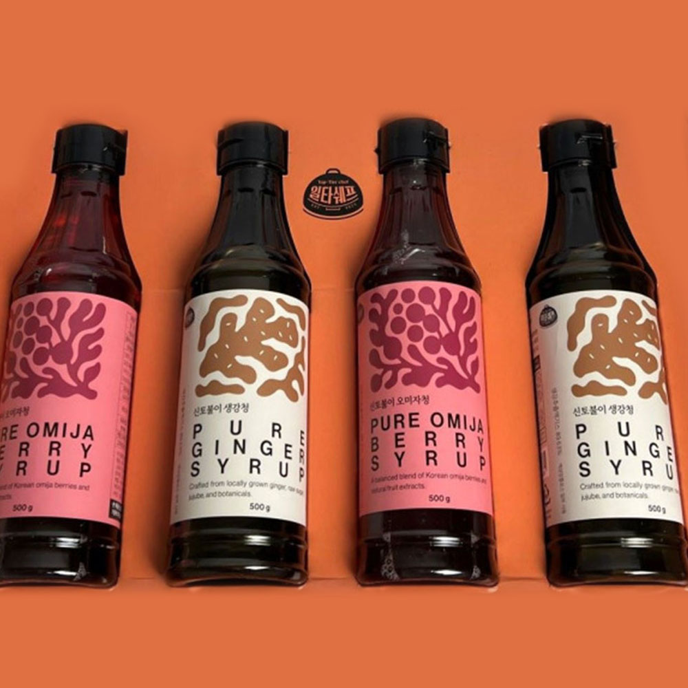 [일타쉐프] 생강청 오미자청