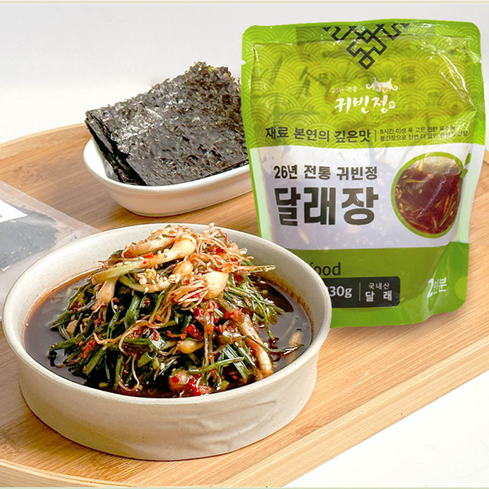 26년전통 밥맛이 솔솔 산해진미 달래장330g+김증정