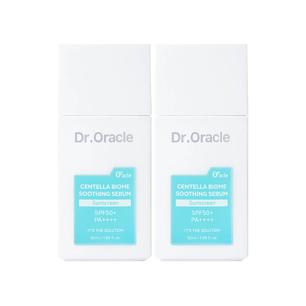 [닥터오라클] 진정 독점원료 센텔라바이옴 수딩 선 세럼 50ml x 2개