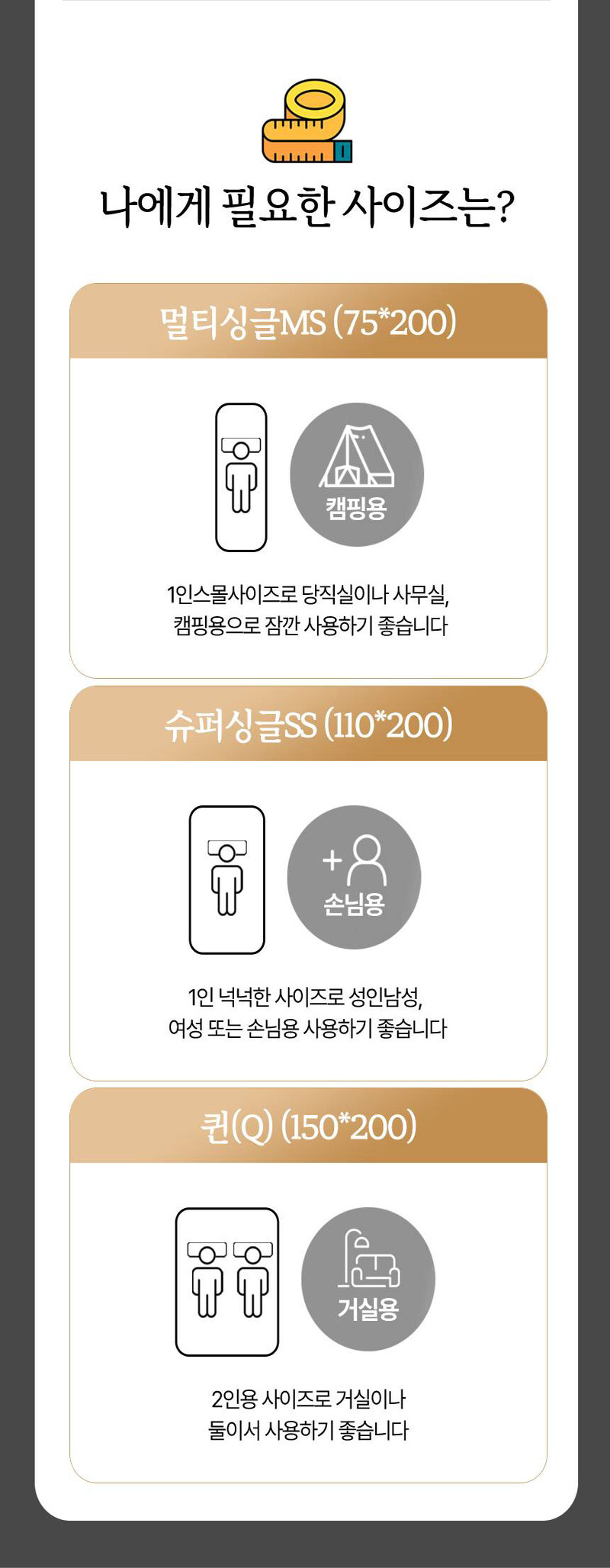 [코튼앤룸] 고밀도 토퍼 매트리스 프리미엄 MAX 5cm 멀티싱글(75*200) 상세 37