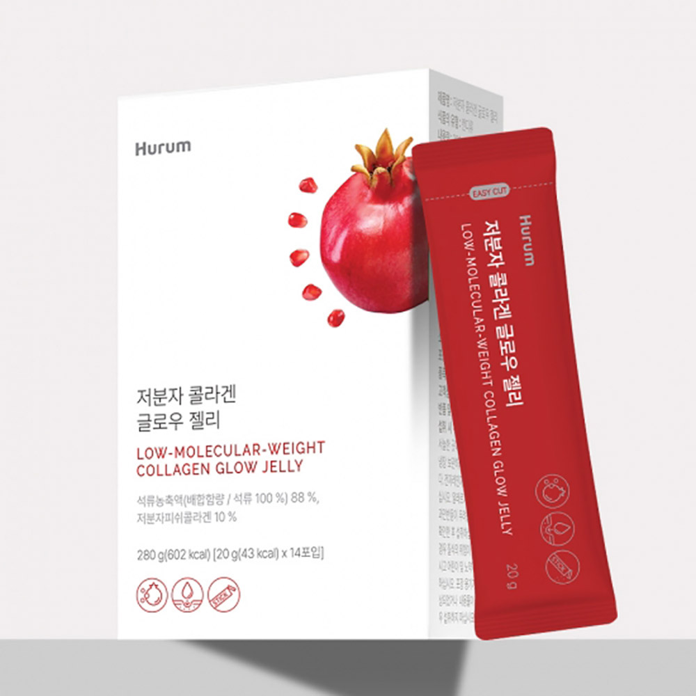 [휴럼] 저분자 콜라겐 글로우 젤리 20g*14포