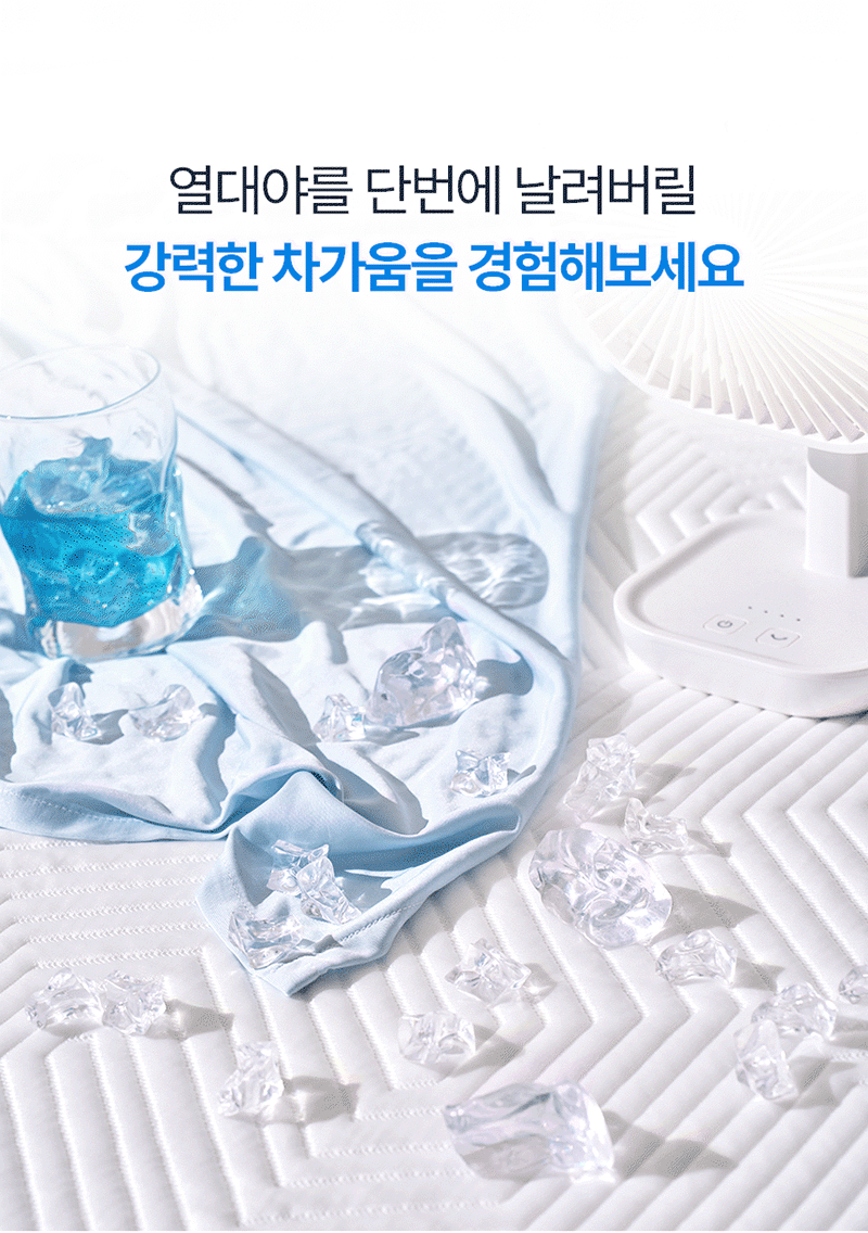 [플래비안] 듀라론 쿨 메쉬 냉감패드 SS + 베개커버(XL) 1장 상세 8