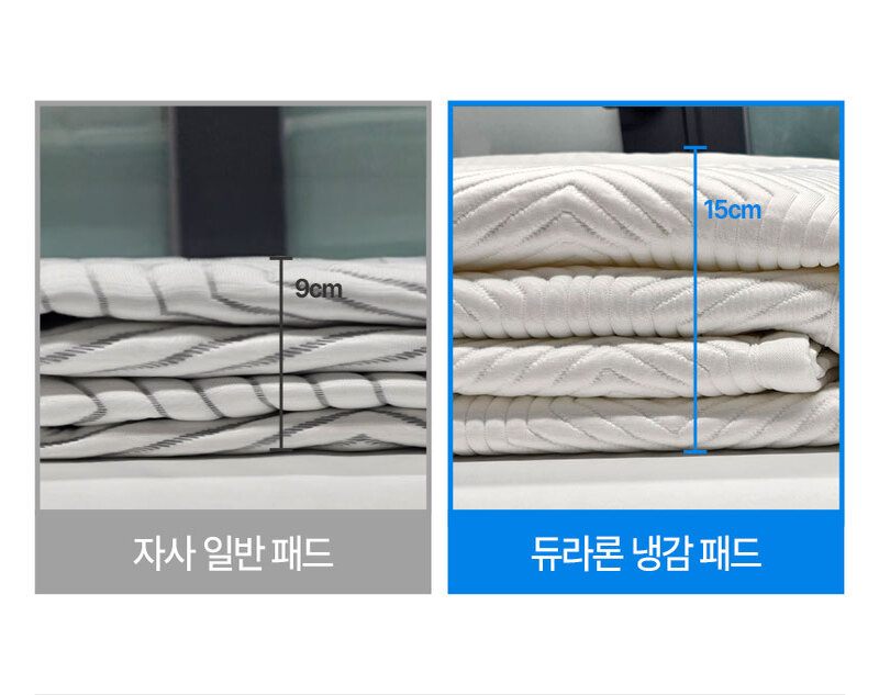 [플래비안] 듀라론 듀얼 에어메쉬 냉감패드 SS + 베개커버(XL) 1장 화이트 상세 19
