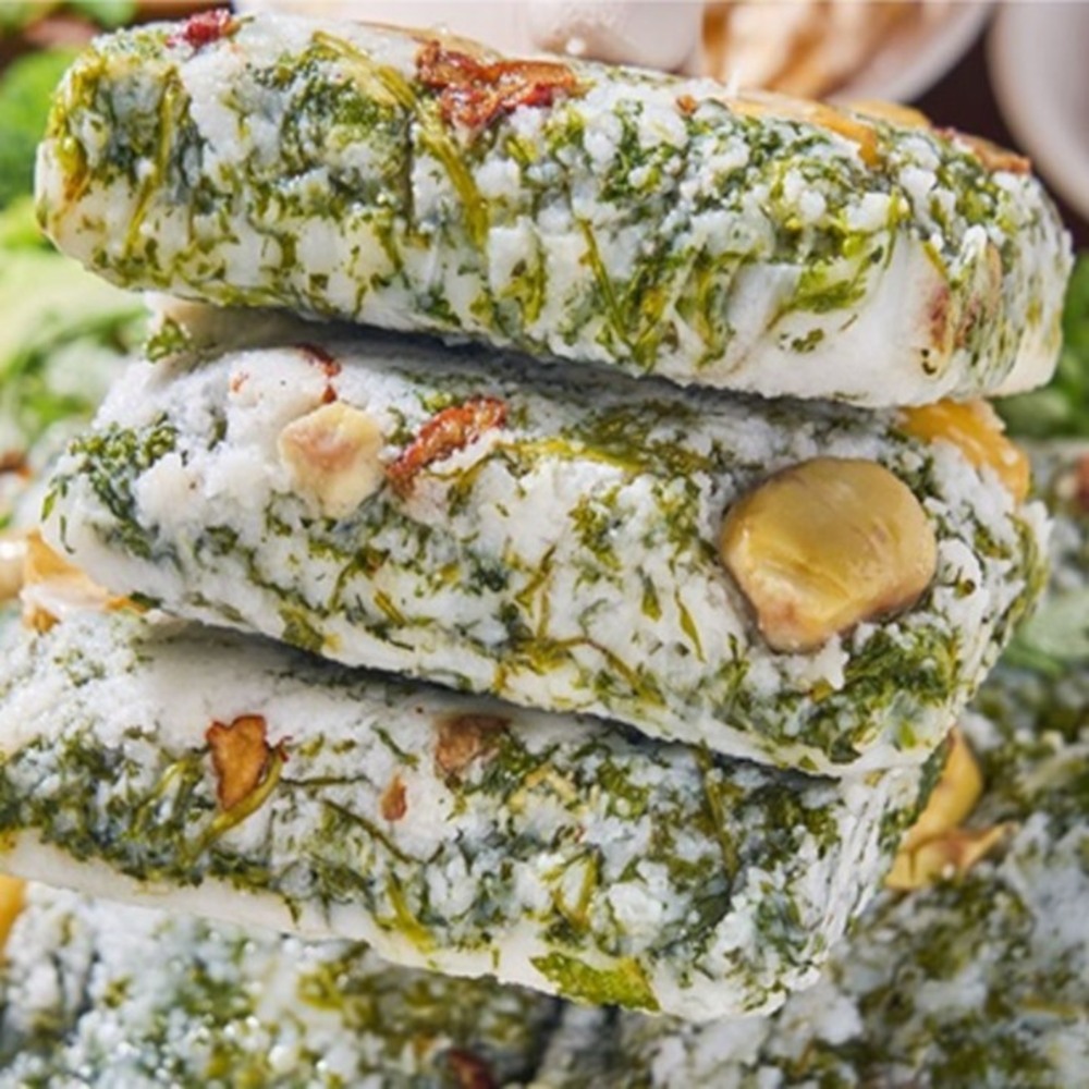 [청년농가] 공주통밤 진도해풍쑥 국내산 통밤쑥버무리떡 1kg (250g*4팩)