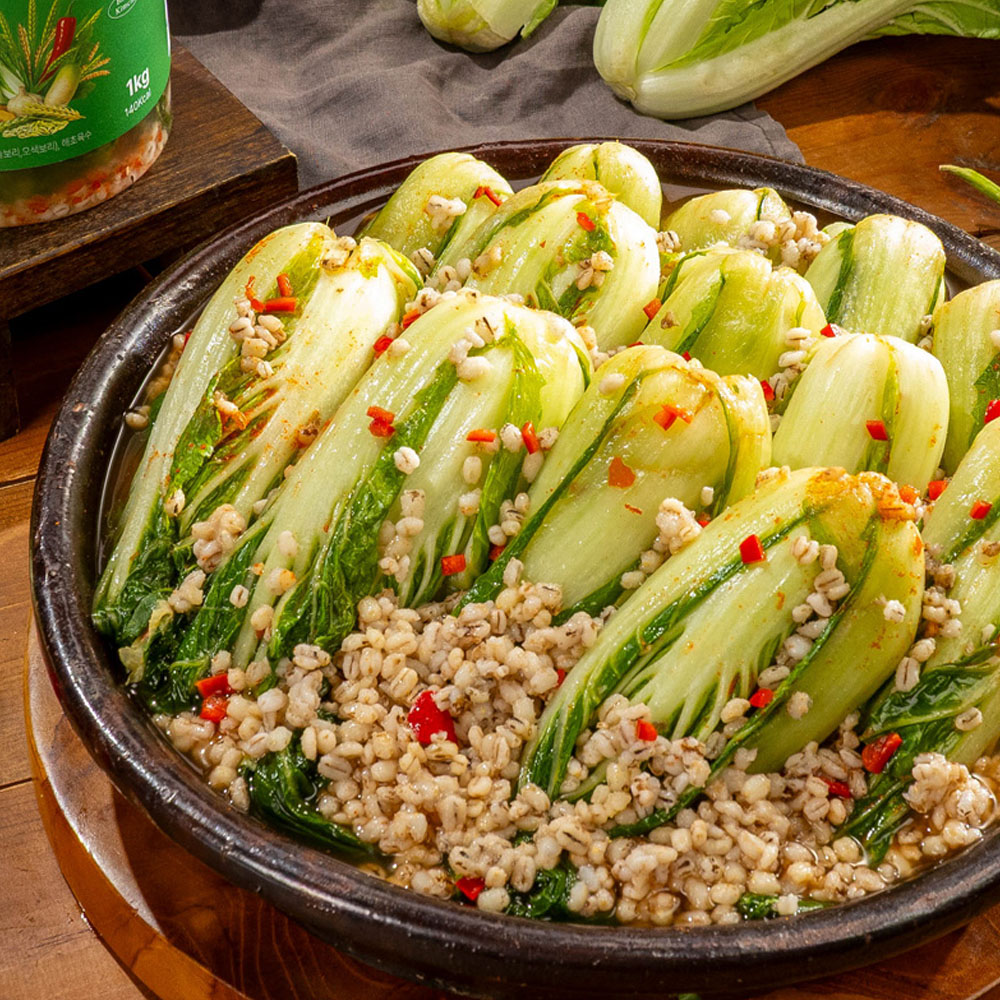 [이인화명인] 프리미엄 청정 산청 오색보리 김치 3종 파격 5KG