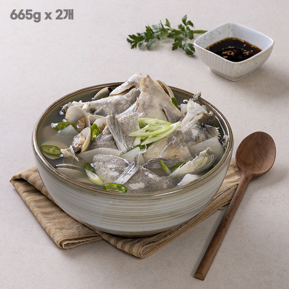 [영동씨푸드] 시원한 대구탕(665gX2개)/맑은 국물의 감칠맛/캠핑