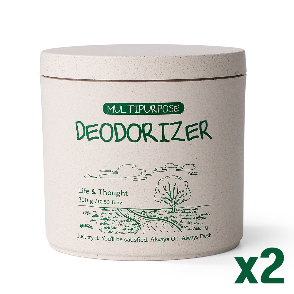 [생활과생각] 고체 탈취제 블랙체리향 2개