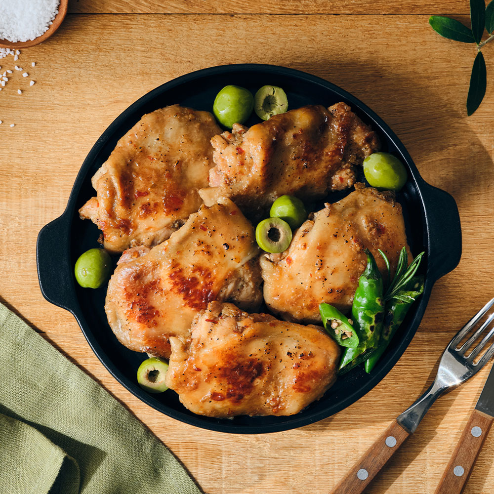 [마니커] 닭다리살 구이(올리브소금/핫칠리) 300g x 2ea