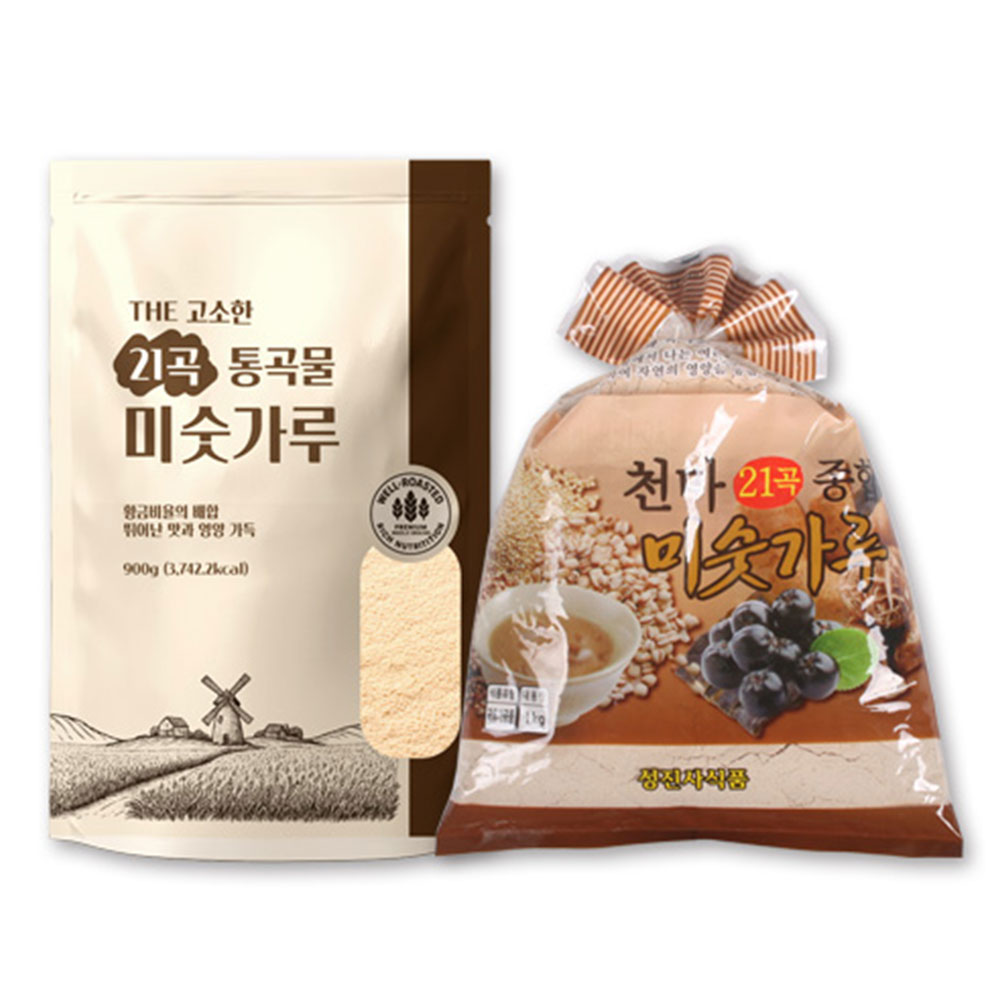 [성진사] 21곡 통곡물 미숫가루900g+천마 21곡 미숫가루1kg
