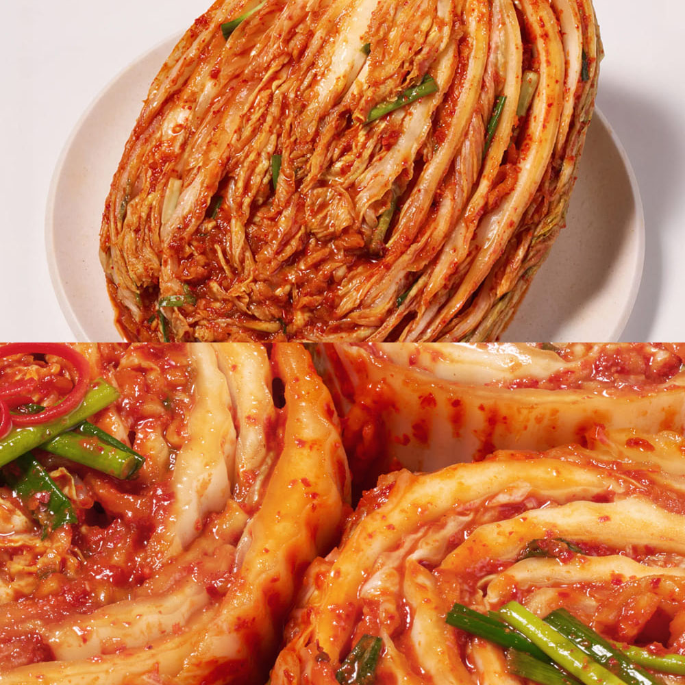 [153김치세트] 포기 3kg+보쌈 2kg