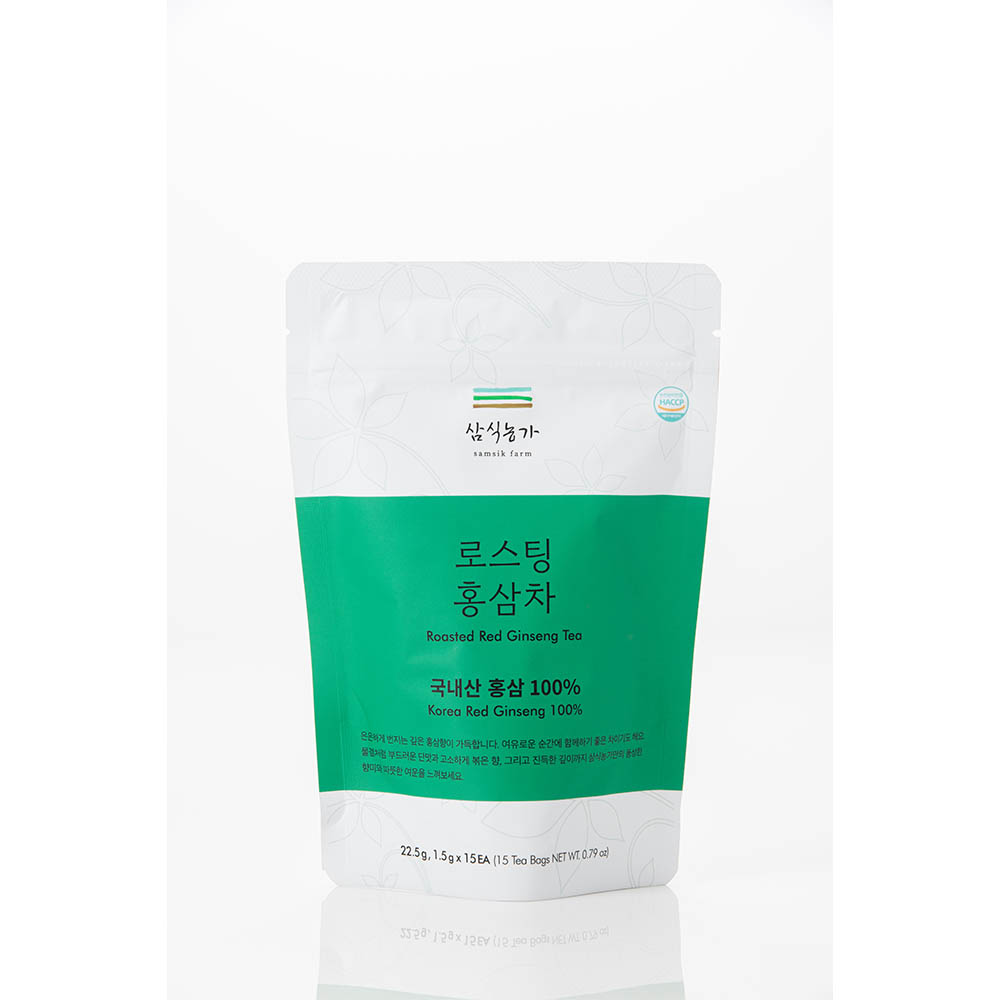 [삼식농가] 로스팅 홍삼차 22.5g(1.5g*15TB)