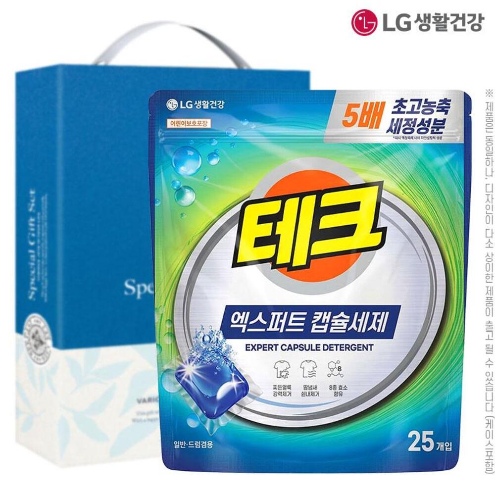 테크 엑스퍼트캡슐세제(25캡슐)1P