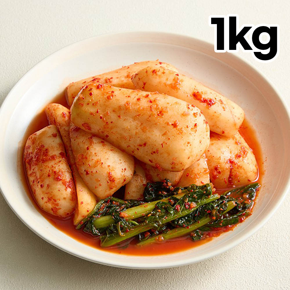 [청년농가] 전라도 매일담근 총각김치 1kg