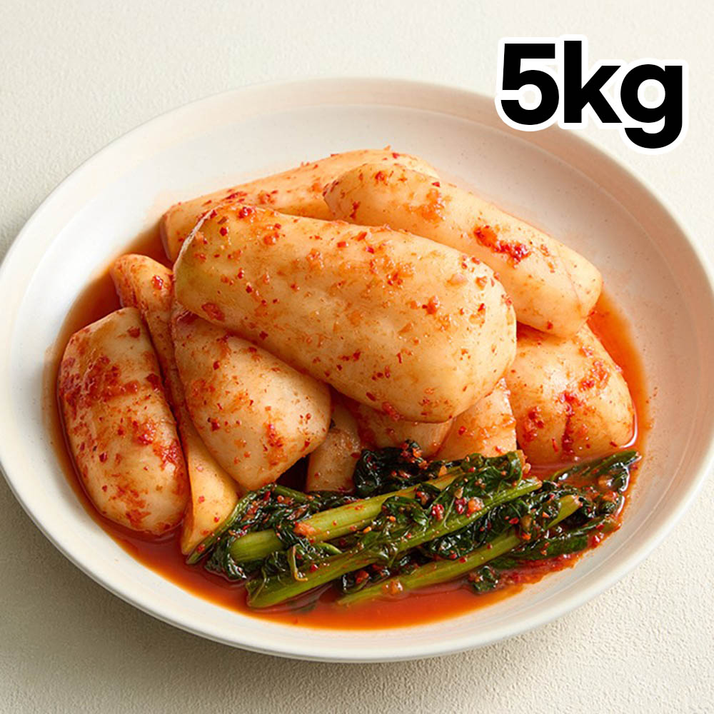 [청년농가] 전라도 매일담근 총각김치 5kg