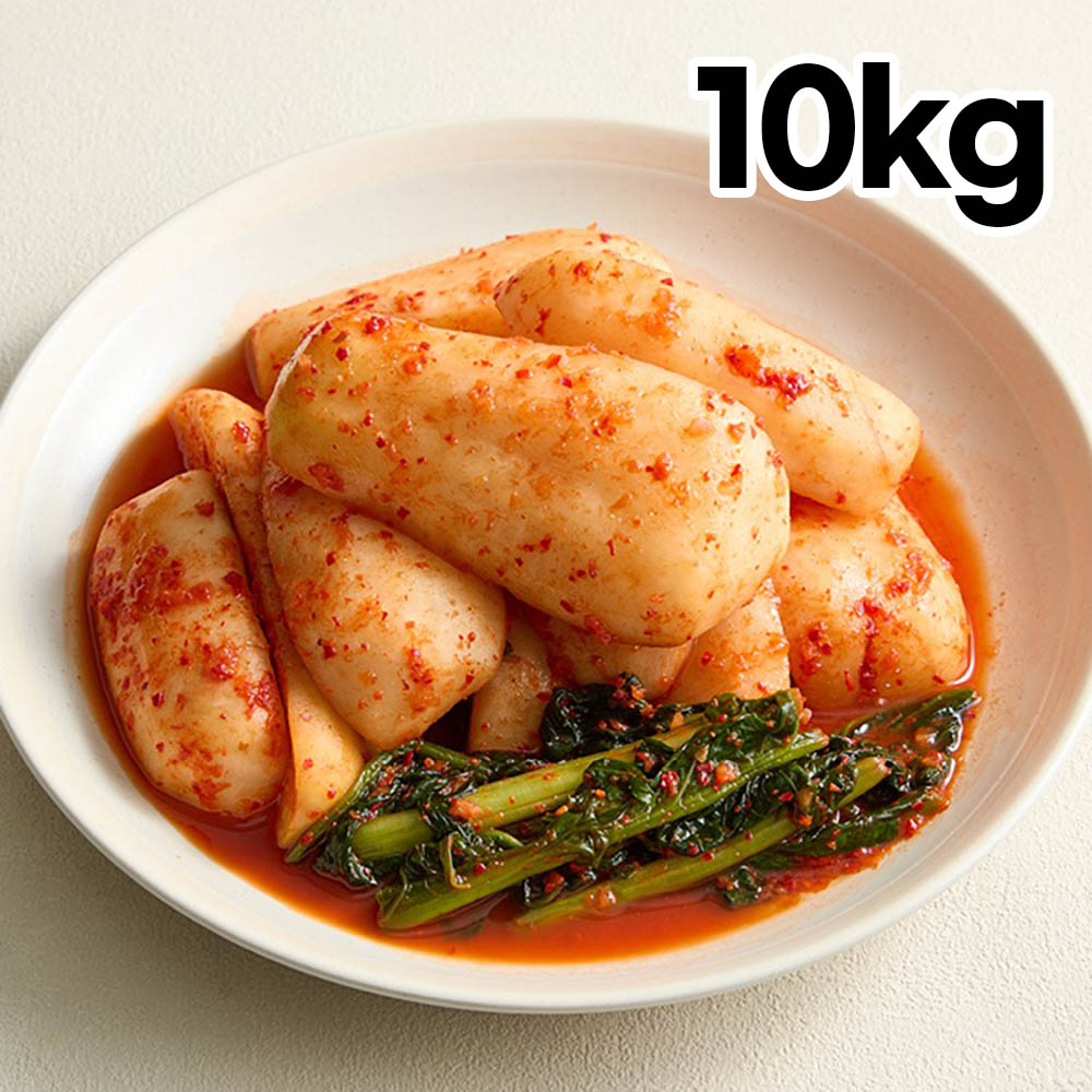 [청년농가] 전라도 매일담근 총각김치 10kg
