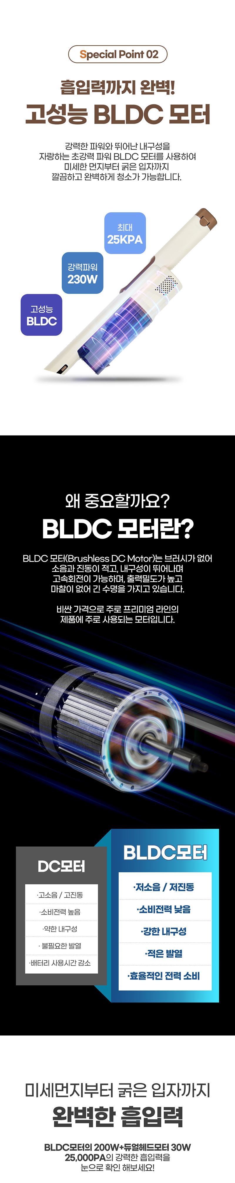 [라헨느] 더 퀸 플러피 BLDC 듀얼브러쉬 클린스테이션 무선청소기 LHN-VS800W 상세 8
