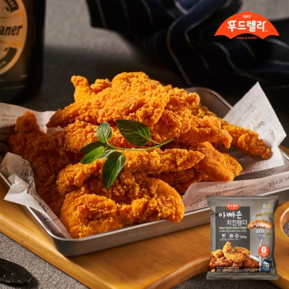 [푸드렐라] 아빠손 치킨 텐더 350g x 4팩