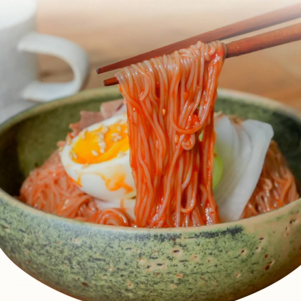 전통 이북식 매콤한 함흥 비빔냉면 2세트 (4인분)