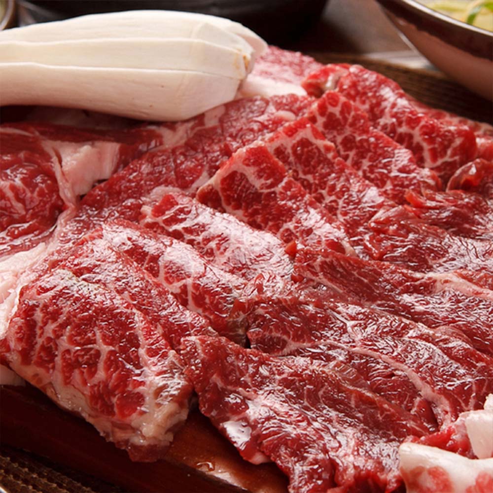 [더기다림_안] 1++등급 한우 치마살 200g+특수모듬200g
