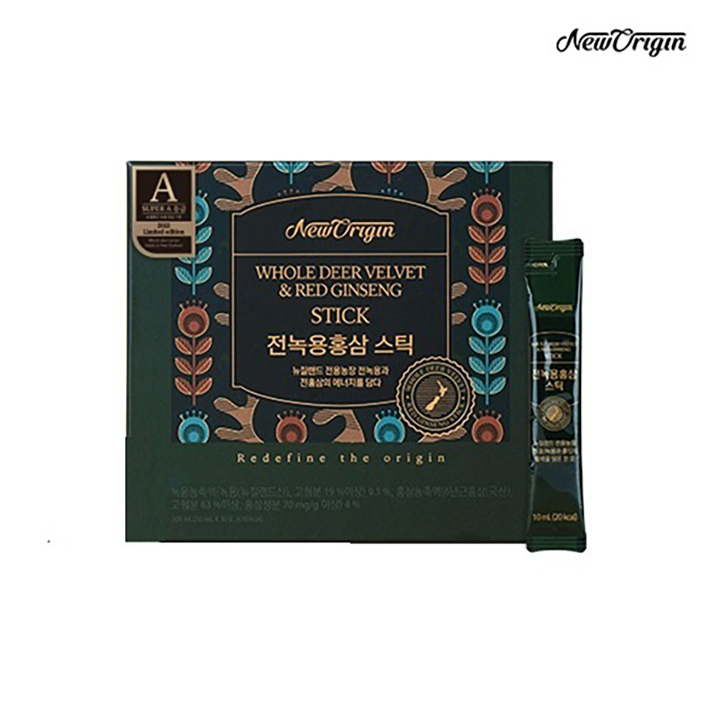 [뉴오리진] 전녹용홍삼 스틱 30포