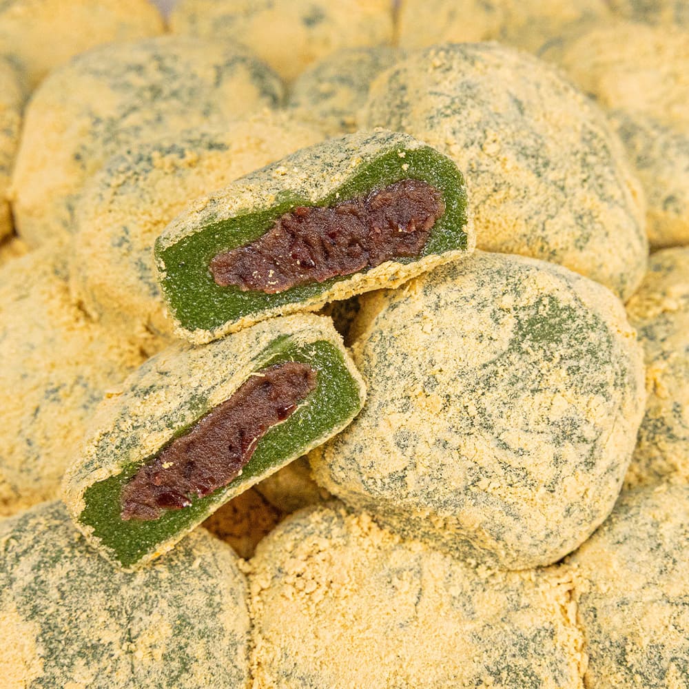 황금비율로 남녀노소 입맛저격! 굳지않는 쑥콩떡 (60g*20개) 4박스
