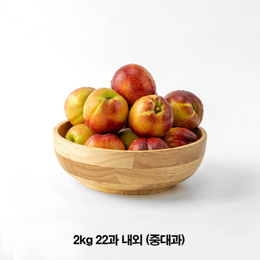 ★6월10일 예약출고★2주만 맛보는 단물줄줄 황도 신선복숭아2kg 22과 내외 (중대과)