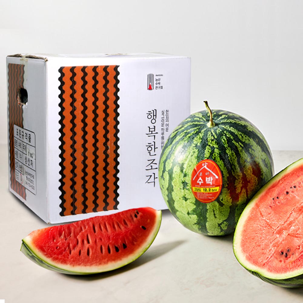 [육군병장] 고당도 논산 꿀수박 5kg/11.2브릭스