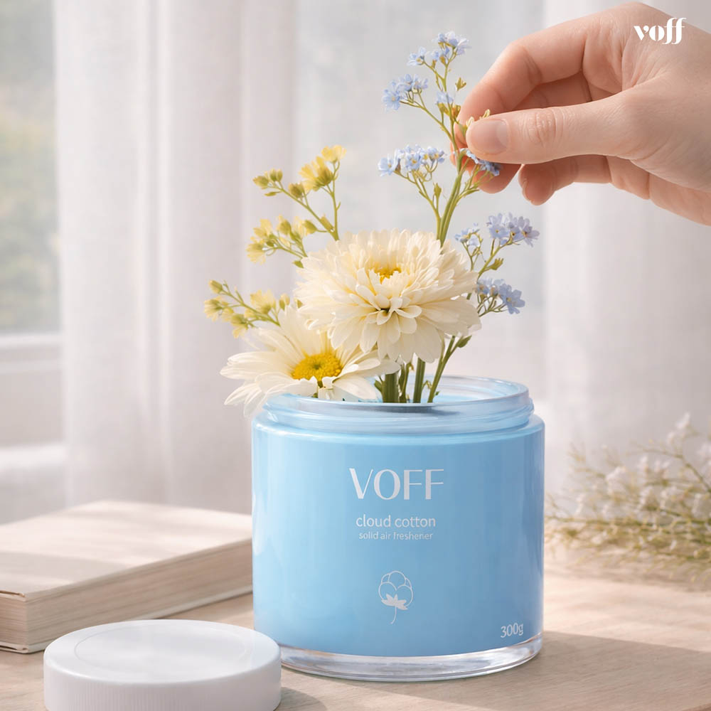 보프 고체탈취제 코튼향 오브제 1+1